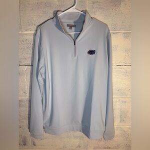 Peter Millar Florida Gators Perth Performance Quarter-Zip pullover size L